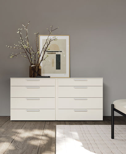 Commode contemporaine - Sab  - Mobenia - stratifiée / rectangulaire / avec tiroir