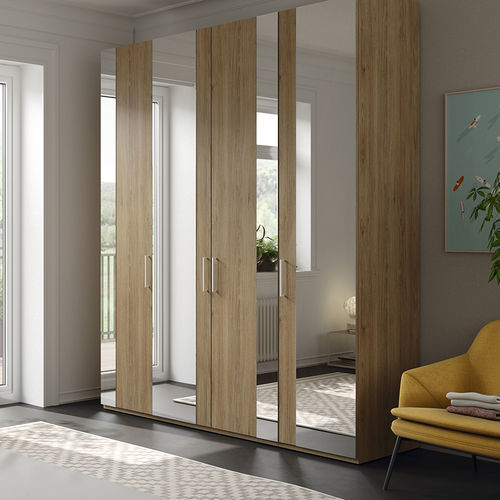 Armoire modulable - Shine  - Mobenia - contemporaine / en stratifié / à portes battantes