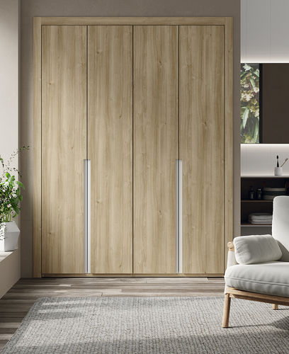 Armoire modulable - Split - Mobenia - contemporaine / en stratifié / à portes battantes