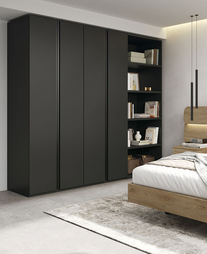 Armoire modulable - Tea  - Mobenia - contemporaine / en stratifié / à portes battantes