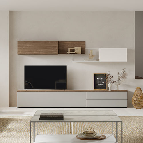 Étagère murale - Step - Mobenia - contemporaine / en MDF laqué / en mélaminé