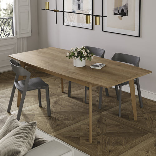 Table contemporaine - Moss - Mobenia - en MDF laqué / en céramique / en mélaminé