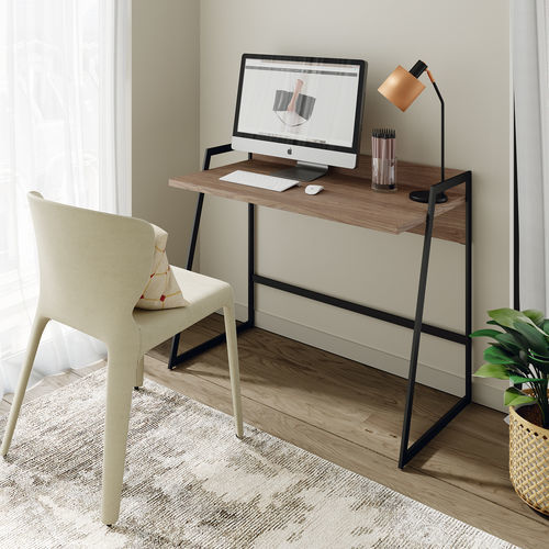 Bureau sur pied - Nerd - Mobenia - contemporain / en MDF laqué / en mélaminé