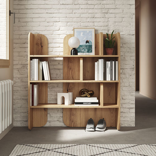 Étagère basse - Shell - Mobenia - contemporaine / en MDF laqué / en mélaminé
