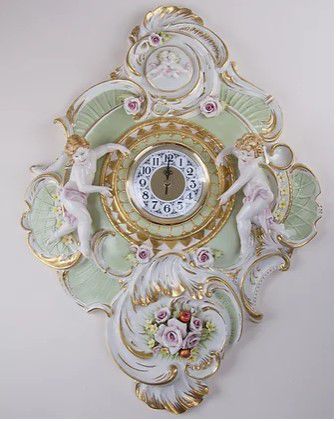 Horloge de style - Porcellane Principe snc - murale / analogique / en porcelaine