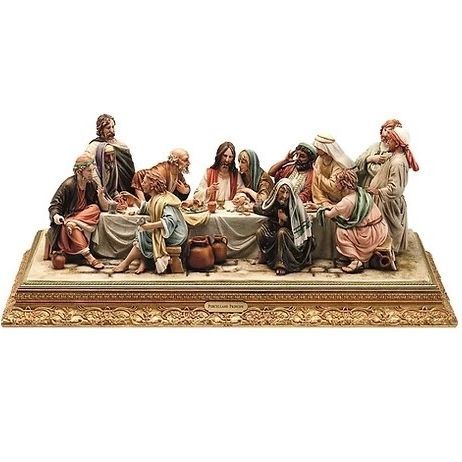 Sculpture en porcelaine - Last Supper - Porcellane Principe snc
