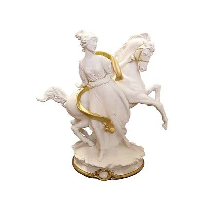 Sculpture en porcelaine - Amazon - Porcellane Principe snc
