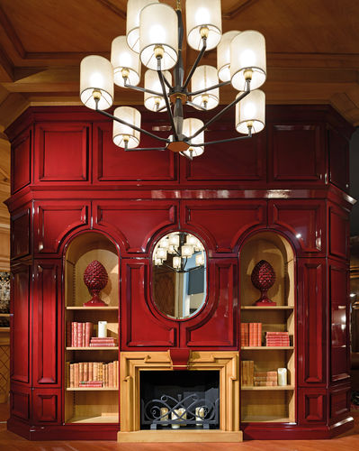Bibliothèque classique - Prestige srl unipersonale - en bois laqué / en cerisier