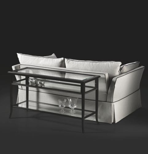 Console classique - CVB028 - Prestige srl unipersonale - en cerisier / en verre / rectangulaire