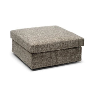 Pouf contemporain - N 5 VOL - S.m.c. Italia srl - en tissu / carré / tapissé