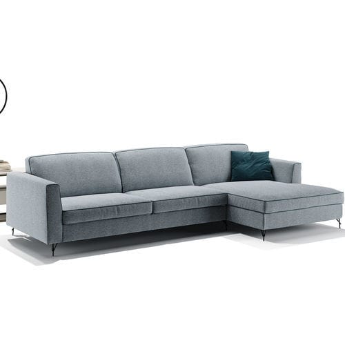 Canapé modulable - RIVIERA - S.m.c. Italia srl - lit / contemporain / en tissu