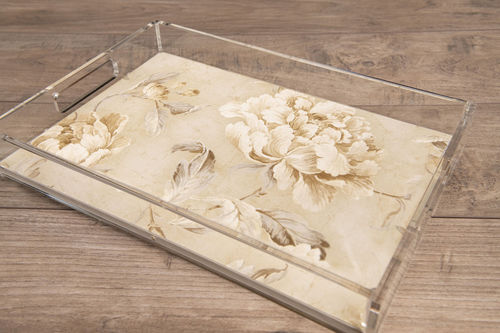 Plateau de service en Plexiglas® - Clelia - Sezzatini srl - pour chambre d'hôtel