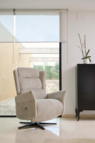 Fauteuil relax contemporain - BONDU - Tapizados Acomodel Yecla sl - en mousse de polyuréthane / en fibre synthétique / en métal