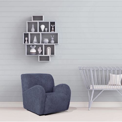 Fauteuil contemporain - PEQUE - Tapizados Acomodel Yecla sl - en mousse de polyuréthane / en tissu / en pin