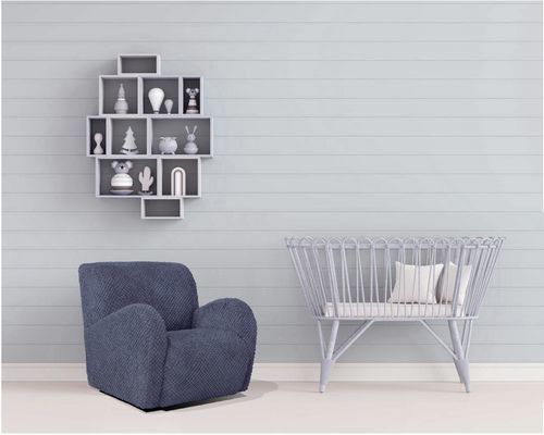 Fauteuil contemporain - LITTLE - Tapizados Acomodel Yecla sl - en mousse de polyuréthane / en tissu / en pin