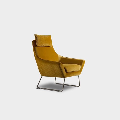 Fauteuil contemporain - PICANZA - Tapizados Acomodel Yecla sl - en mousse de polyuréthane / en textile / en fibre synthétique