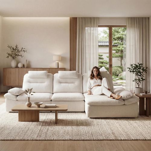 Canapé modulable - VILDE - Tapizados Acomodel Yecla sl - d'angle / convertible / contemporain