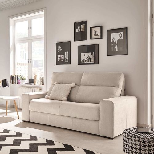 Canapé lit - LORETO - Tapizados Acomodel Yecla sl - contemporain / pour intérieur / en tissu