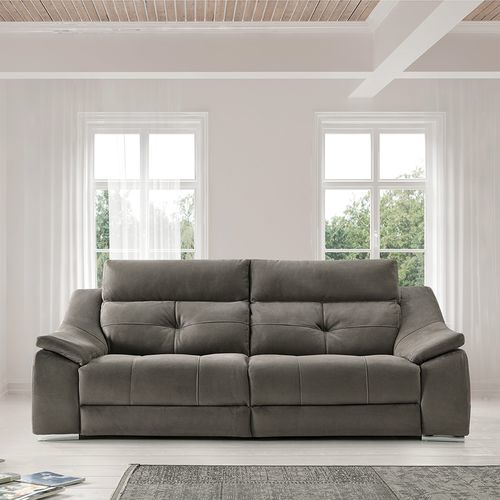 Canapé contemporain - DAY RELAX - Tapizados Acomodel Yecla sl - en tissu / en MDF / en pin