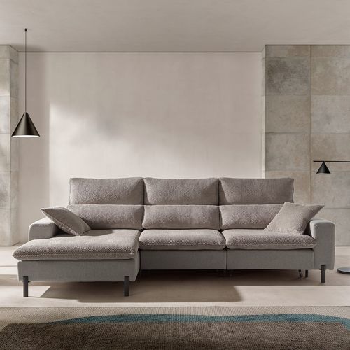 Canapé modulable - CORA - Tapizados Acomodel Yecla sl - d'angle / convertible / contemporain