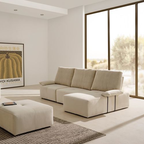 Canapé modulable - VAN GOGH - Tapizados Acomodel Yecla sl - d'angle / convertible / contemporain