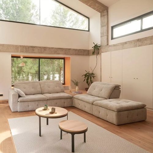 Canapé modulable - YANAY - Tapizados Acomodel Yecla sl - d'angle / convertible / contemporain