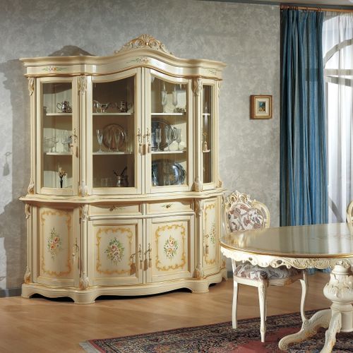 Vaisselier de style - ART.9903 - Tarocco Vaccari Group srl - en bois laqué