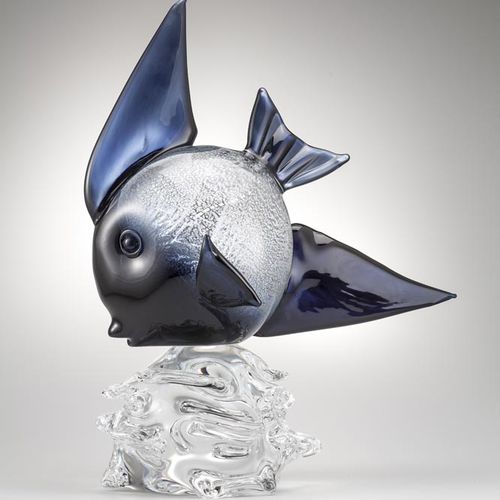 Sculpture en verre de Murano - FISH - Zanetti Murano srl