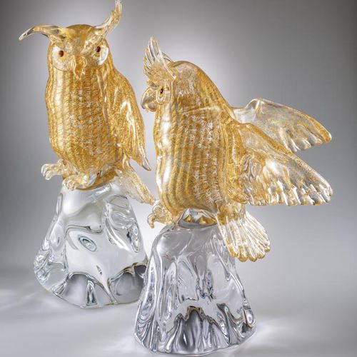Sculpture en verre de Murano - BIRDS - Zanetti Murano srl