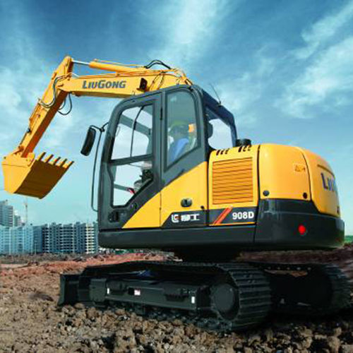 Pelle mini - 908D - Guangxi Liugong Machinery Co. Ltd. - sur chenilles / compacte / ergonomique