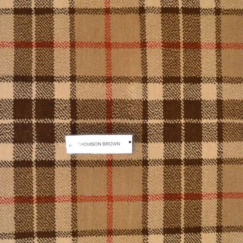 Moquette tissée - THOMPSON BROWN TARTAN  - STEVENS AND GRAHAM - en laine / en nylon / pour le tertiaire