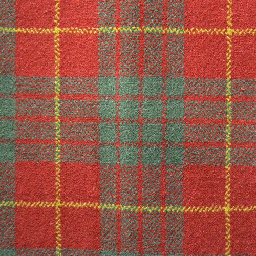 Moquette tissée - CAMERON RED TARTAN  - STEVENS AND GRAHAM - en laine / en nylon / pour le tertiaire