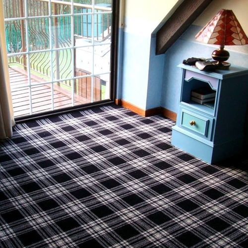 Moquette tissée - MENZIES TARTAN  - STEVENS AND GRAHAM - en nylon / en laine / à carreaux