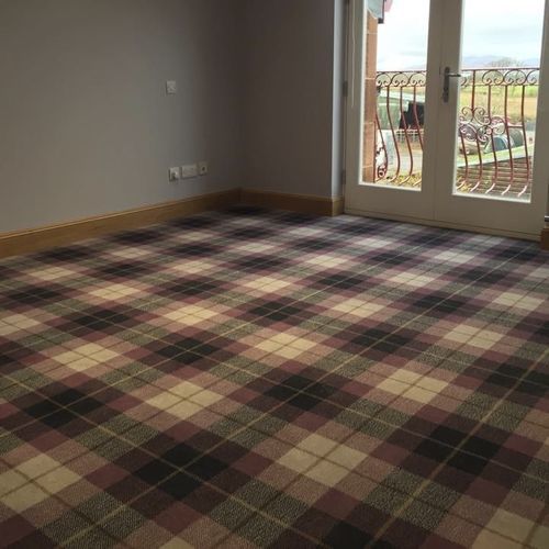 Moquette tissée - THISTLE TARTAN - STEVENS AND GRAHAM - en nylon / en laine / à carreaux