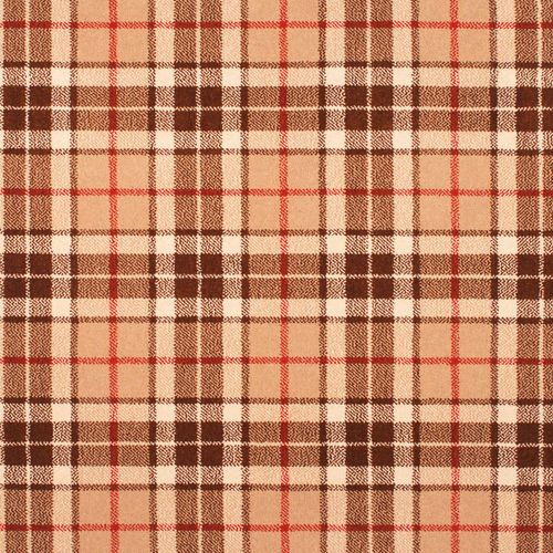 Moquette tissée - THOMPSON BROWN TARTAN  - STEVENS AND GRAHAM - en nylon / en laine / à carreaux