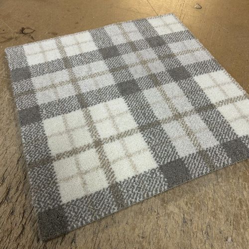 Tapis traditionnel - GLIMMERPINE TARTAN - STEVENS AND GRAHAM - à carreaux / en nylon / en laine