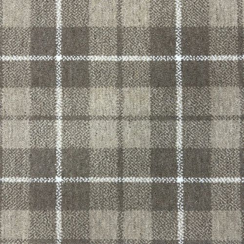 Tapis classique - CHESTNUT TARTAN - STEVENS AND GRAHAM - à carreaux / en nylon / en laine