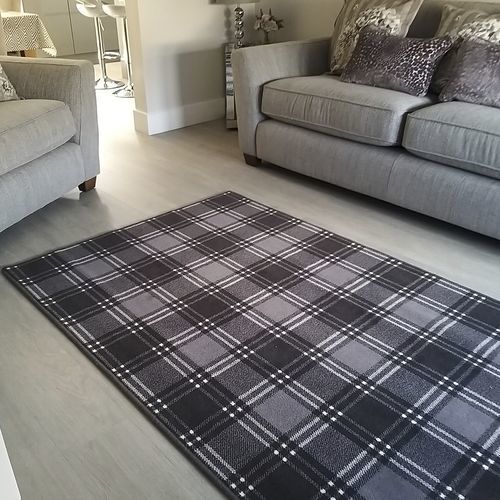 Tapis classique - CRAGGANMORE TARTAN - STEVENS AND GRAHAM - à carreaux / en laine / rectangulaire