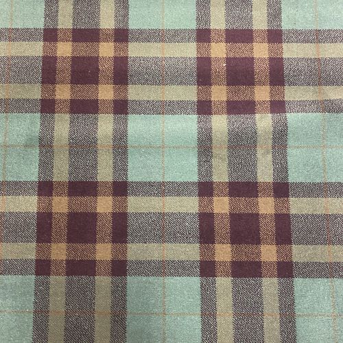 Tapis classique - LOCHAN UAINE TARTAN - STEVENS AND GRAHAM - à carreaux / en nylon / en laine