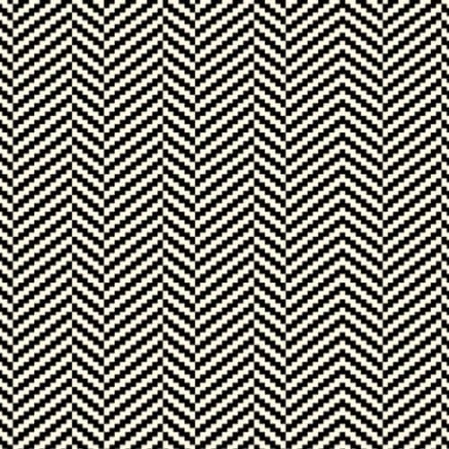 Moquette tissée - HERRINGBONE - STEVENS AND GRAHAM - en laine / à motif / noire