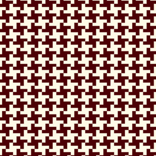 Tapis classique - HOUNDSTOOTH  - STEVENS AND GRAHAM - à motif géométrique / en laine / rectangulaire