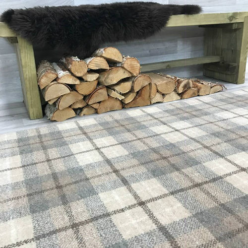 Tapis classique - BALWEN TARTAN - STEVENS AND GRAHAM - à carreaux / en nylon / en laine