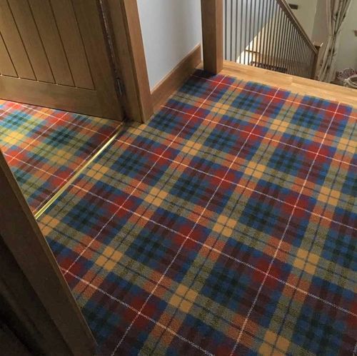 Tapis classique - BUCHANAN ANCIENT TARTAN - STEVENS AND GRAHAM - à carreaux / en nylon / en laine