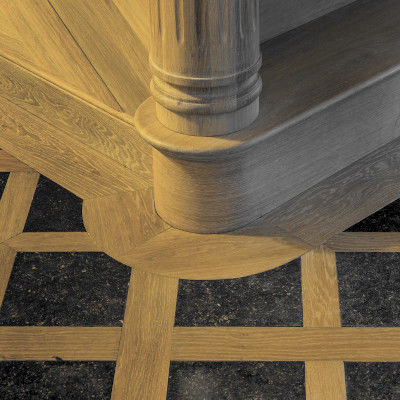 Parquet contrecollé - BORDER - QC FLOORS - huilé / à coller / en lames