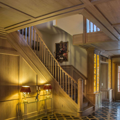 Revêtement mural pour intérieur - QC FLOORS - en bois / résidentiel / contemporain