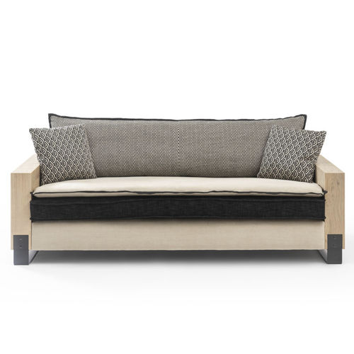Canapé contemporain - COPENHAGUE - RALPH M. - en tissu / avec coussin amovible / avec accoudoirs