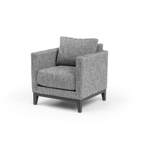 Fauteuil contemporain - BEAUBOURG - RALPH M. - en tissu / en hêtre / avec coussin amovible