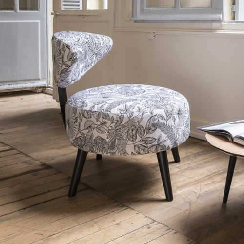 Chauffeuse contemporaine - LOLLYPOP - RALPH M. - en tissu / en hêtre / personnalisable