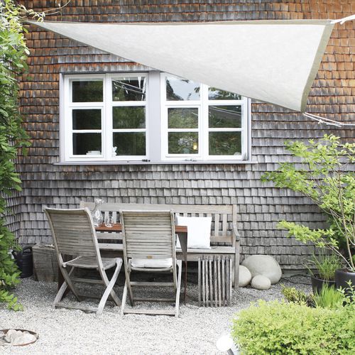 Voile d'ombrage résistante aux UV - TY280 - RAUMGESTALT - triangulaire / en Tyvek®