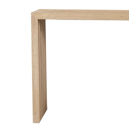 Console contemporaine - HT7K - RAUMGESTALT - en chêne / avec piètement en chêne / rectangulaire